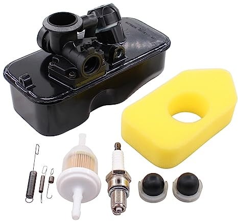 Fuel Gas Tank and Carburettor Spark Plug Fuel Filter Set