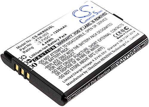 Cameron Sino Ersatz Akku für MWH710A01, New 3DS, NN3DS PN: KTR-003 1200mAh / 4.44Wh