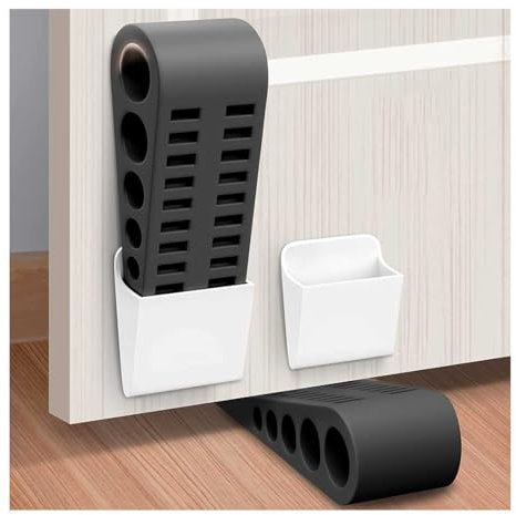Butoir de porte pour le sol, antidérapant, durable et lourd, cale de porte en caoutchouc, pour toutes les surfaces