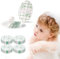 LYQNIHOB 40 Stickers Impermeables para Proteger Orejas de Bebés, Desechables y Ultrafinas, Transparentes, Adecuados para Natación, Baño, Ducha y Surf de Niños y Recién Nacidos,