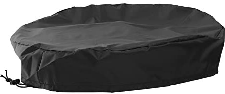 Yardwe Sealed Oxford Cloth Water Barrel Cover with Drawstring Waterproof Protective Bucket Lid Top Cover for Outdoor Use