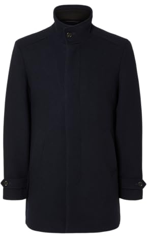 SELECTED HOMME Male Mantel Wollgemisch
