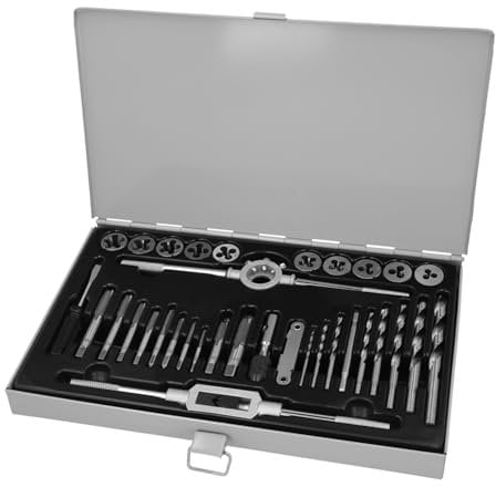 Gewindeschneid- und Schneidsatz, 34-teilig