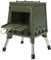 Estufa de exterior, estufa de jardín o tienda de campaña, estufa de camping portátil con patas plegables, estufa de leña, ideal para jardín, camping, exterior, tienda de campaña, cocina (verde)