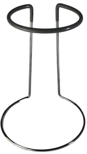GjnjfdF 13.5x19.5x24cm Égouttoir Carafe À Vin Égouttoir À Carafe Support pour Carafe À Vin Support De Séchoir À Carafe en Acier Au Carbone Support De Carafe De Séchage pour Carafe