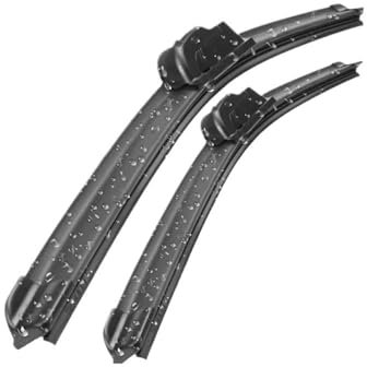 Escobillas limpiaparabrisas Delanteras compatibles con Honda Civic MK10 (2016-2021), Parabrisas, Ventana, Coche, 26 + 18