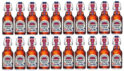 20 Flaschen Flensburger Küsten Cola a 0,33L inc. MEHRWEG Pfand + Space Keks gratis a 45 g von Onlienshop Bormann