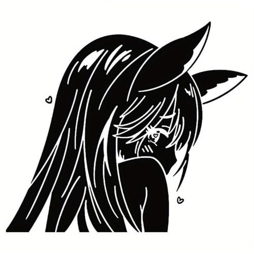 HAfgDJ Anime-Schönheitsaufkleber, Wasserfeste Aufkleber Für Autoscheiben, Laptops, Autoteile, Motorräder