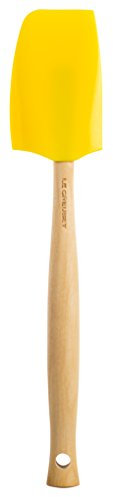 Le Creuset Craft Spatula, Medium, Silicone, Soleil, 93010602403000
