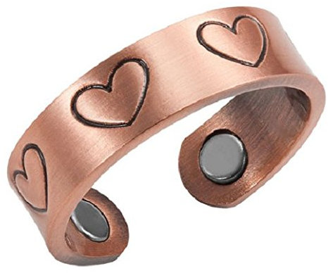 Kupferring mit Magneten - Aroma Romarin