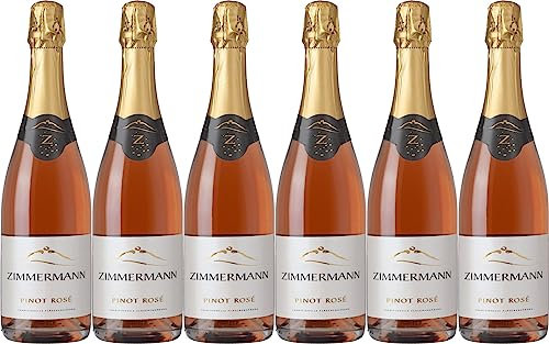 Zimmermann Pinot Rose Sekt Trocken (6 x 0.75 l)
