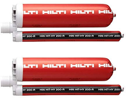 Hilti HY 200-R - Mortero inyectable (2 unidades)