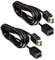 Lot de 2 câbles d'extension NES Classic pour manette Super Nintendo SNES Classic Edition (2017)/Mini NES Classic Edition (2016)/Wii/Wii U 3 m