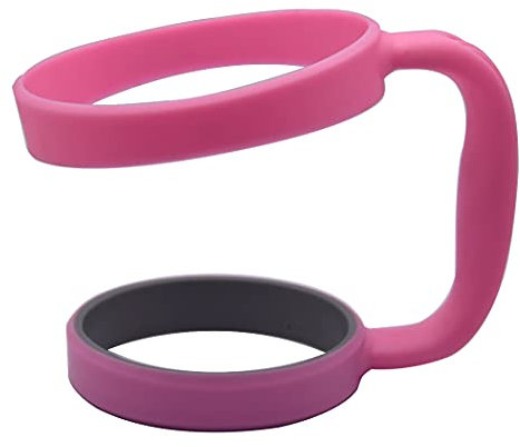 Hoshen Geeignet für 850 ml Yet Rambler, Ozark Trail Tumbler Cup Griff, Reisebecher Kaffeetasse Griff, BPA-freier Tassengriff, Pink