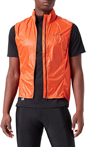 VAUDE Men's Air Vest III Coupe-Vent, Rouge Fluorescent, m Homme