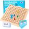BLOOOK Multiplikationstafel Multiplikationsbrett,1x1Mathe Lernen für Grundschüler,Zahlenlernspiel Aufgaben,Montessori Kinderzählspielzeug,Rechnen Spiel Spaß für Rechenprofis,Lernen leichtgemacht