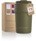 LARS NYSØM Thermo Kaffeebecher to go 380ml | Travel Mug 0,38 Liter mit Isolierung | Auslaufsicherer Edelstahl Thermobecher für Kaffee und Tee unterwegs | Teebecher (Olive Green, 380ml)