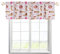 One Lover Dackel Hund Scheibengardine Bistrogardine mit Stangendurchzug Kurzstores Gardinen Landhausstil Küche Gardinen für Wohnzimmer Schlafzimmer Kinderzimmer Multicolor 137x45cm,1 Stück