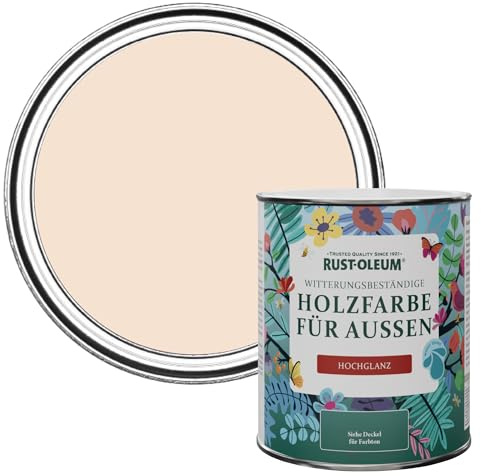 Rust-Oleum Pink Mould-Resistant Garden Paint In Gloss Finish - Melrose 750ml