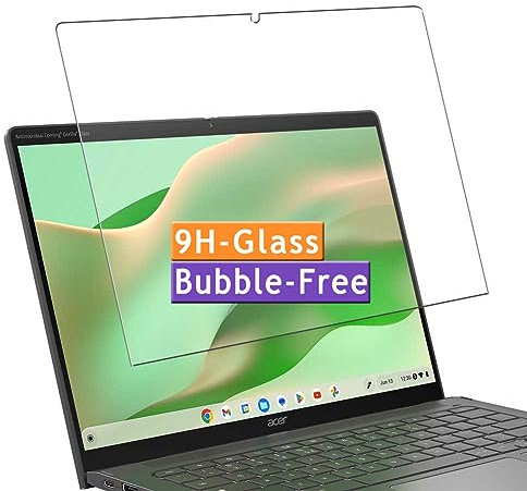 Vaxson 9H Panzer Schutz Glas kompatibel mit Acer Chromebook Enterprise Spin 714 CP714-2W CP714-2WN 14 Laptop Schutzfolie Display schutz folie Panzerfolie SchutzGlas folien PanzerGlas