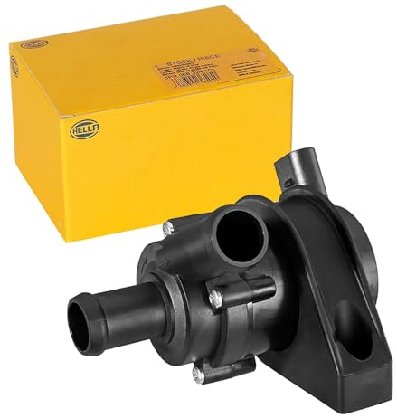 HELLA 8TW 358 304-571 Zusatzwasserpumpe - 12V - elektrisch | Kompatibel mit: AUDI A4 Allroad B8, A4 B8, A4 B8 Avant, A5, A5 Cabriolet, A5 Sportback, A6 C7, A6 C7 Avant, Q5, Q5 Van