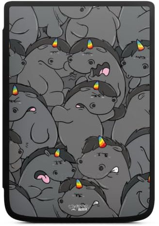 DeinDesign Coque pour liseuse Compatible avec Vivlio Touch HD Plus Etui pour liseuse Protection pour liseuse Amusant Amitié Enfants