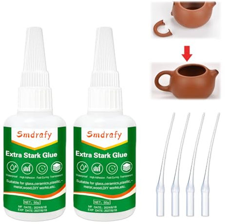 Super Colla,Colla per Extra Forte,Trasparente Supercolla,Impermeabile e Resistente al Calore,Supercolla Istantanea,Rapido e Preciso,per Legno,Vetro,Ceramica,Metallo,Plastica,Pietra,Bricolage