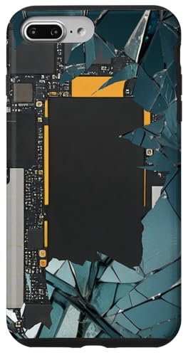 Vintage Motherboard Blueprint Case for iPhone 7 Plus/8 Plus