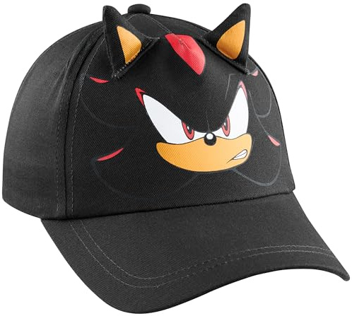 Get Trend Sonic THE Hedgehog Baseball Cap Kinder Jungen Shadow Knuckles Atmungsaktiv Basecap Sonnenhut Gamer Geschenke für Kinder