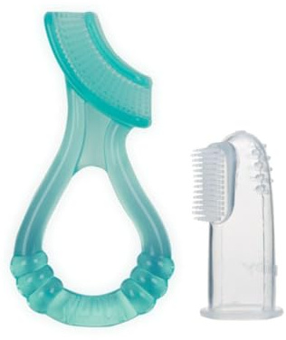 Dr. Talbot's Infant Finger Toothbrush & Gum Massager, 2-Piece, 3M+