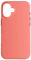 iPhone 16 Simple Coral Pink Color Case