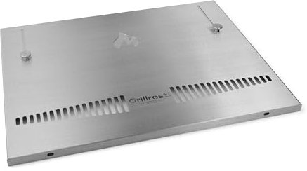 Grillrost.com Das Original Rückwand für Rösle Videro G3 - Verschiebbar und komplett aus Edelstahl