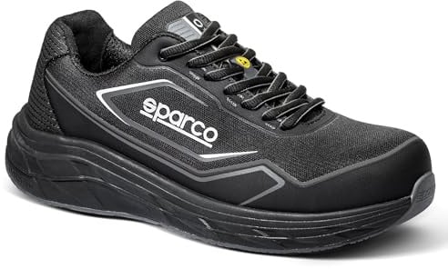 Sparco - Teamwork Linford ESD S1PS SR FO HRO - Zapatos De Seguridad Hombre Mujer - EUR 42