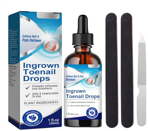 Ultra Ingrown Toenail Treatment Drop - Ingrown Toenail Treatment for Nail - Cuticle Care Oils for Natural Ingrown Toenail Correction - Fungal Nail Treatment - Nail Fungus Treatment for Toenail