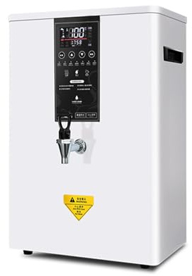 Instant Hot Water Dispenser, Automatic Commercial Hot Water Pot with LCD Display, Wall-Mounted Water Boiler for Coffee, 80L