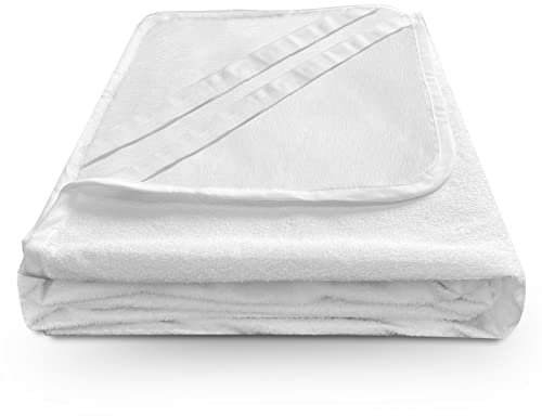 Bedecor Matratzenschoner Wasserdicht Wasserundurchlässige Matratzenauflage Baumwolle 60x120 cm