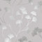 Floral Wallpaper Flowers Grey Silver Metallic Shimmer Holden Decor Ginkgo