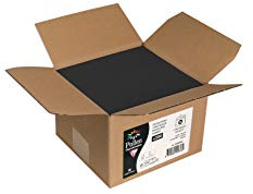 Clairefontaine 55836C Packung mit 200 Umschläge Pollen, 114 x 162mm, haftklebend, 1 Pack, schwarz