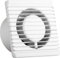 SYSTERM Energy Ventilatore universale con valvola antiritorno Ø 100 mm/10 cm per bagno e cucina, basso consumo energetico 8 W, funzionamento silenzioso 26 dB e alta efficienza 93 m3/h. Standard.