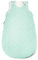 Ehrenkind® Babyschlafsack | Schlafsack Rund 2.5 TOG | Bio-Baumwolle | Ganzjahres Schlafsack Baby Gr. 74/80 Farbe Mint mit weißen Sternen | Oeko-Tex | Schlafsack winter und Sommer Schlafsack Kinder