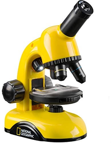 National Geographic Microscopio 40x-800x con supporto per fotocamera per smartphone e accessori per facilitare l'avvio del microscopio