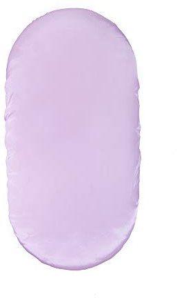 Pro Goleem Satin Bassinet Sheet 2 Pack Great for Baby Hair Soft Silk Feeling Sheet for Cradle or Bassinet Pad＆Mattress for Boys and Girls Gift for Newborn and Infant Lavender