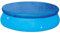 Wowlela Poolabdeckung Rund mit Gummizug,Swimming Pool Abdeckplane Plane Schutzplane Winddicht Regenfest Staubdicht für Fast Set Pool (366cm im Durchmesser)