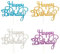 Happy Birthday Cake Topper, Briller Gâteau Décorations d'anniversaire pour Enfants Filles Garçons Femmes Homme, Joyeux Anniversaire Cupcake Toppers pour Décorer Gâteau d'anniversaire Fête, 4 Couleurs