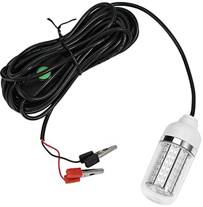 Kuuleyn Luz de Pesca submarina, luz LED de Pesca Nocturna, Sumergible Submarino, Barco Marino, lámpara Verde, Accesorio de Pesca para mar, Barco