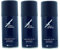 Blue Stratos Herren Bodyspray Deodorant Original Blue 150 ml 3 Stück