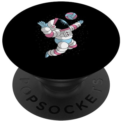 Astronaut Space Volleyball Sportball PopSockets Klebender PopGrip