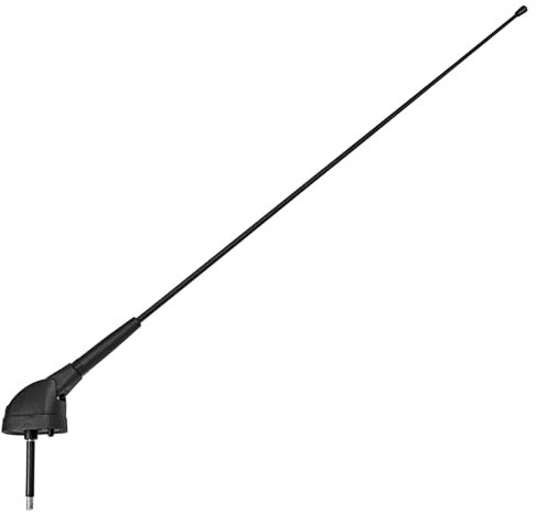 tomzz Audio 1000-060 Dachantenne AM FM 1 Stab schwarz ohne Kabel für LKW Busse Wohnmobile