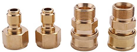 Herklotzn Raccords de déconnexion pour machine à laver , connecteurs mâles et femelles