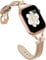Miimall for Apple Watch 49mm/45mm/44mm/42mm Leather Strap, Slim Band with Metal D-Shaped Strap Connector, Replacement Bracelet for iWatch Ultra 2/Ultra, Series 9 8 7 6 5 4 3 2 1 SE, Earth Tone